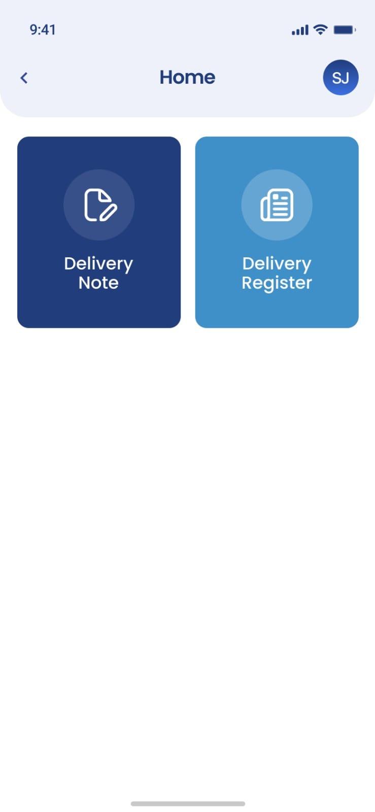 Axon Store home screen