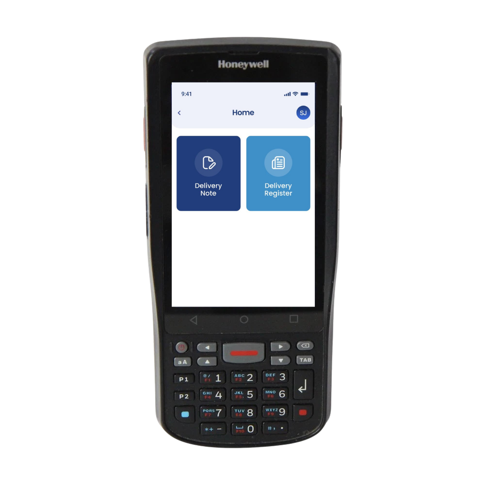 Honeywell barcode handheld device